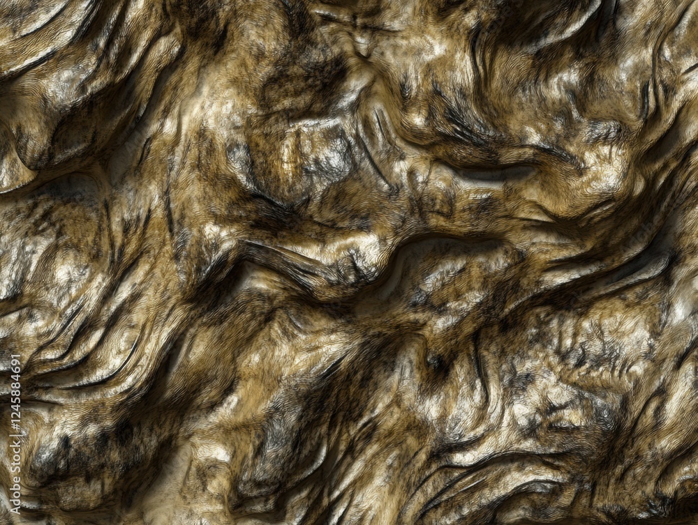 Walnut macro – kernel texture in detail. Walnut macro – kernel texture in detail.