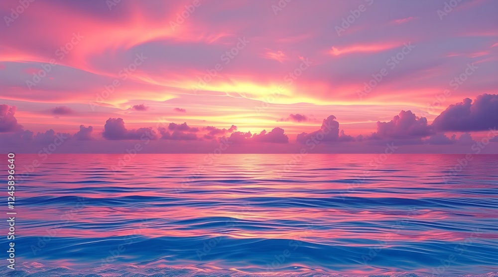 Obraz premium sunset over the sea