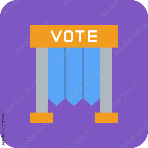Voting Booth Icon