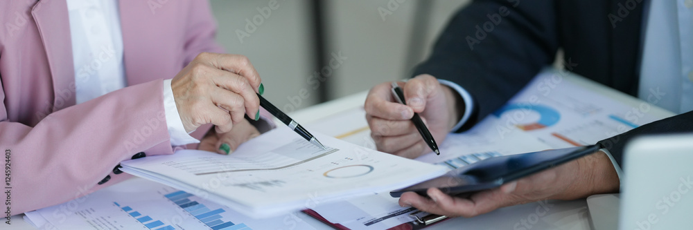 business account financier audit using calculator and analyzing data annual report. business account financier audit using calculator and analyzing data annual report.
