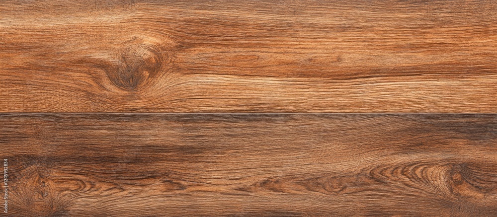 Fototapeta premium Rustic brown wood texture featuring old planks with natural grain patterns ideal for backgrounds or design projects.