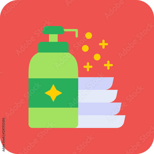Dish Washing Icon