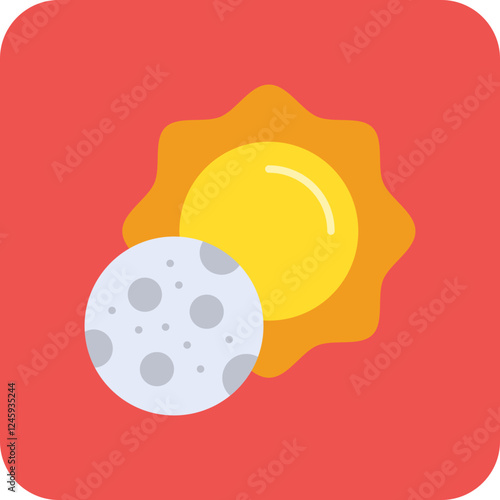 Solar Eclipse Icon