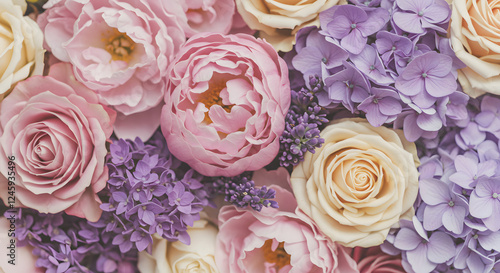 Wallpaper Mural Elegant Flower Background  Torontodigital.ca