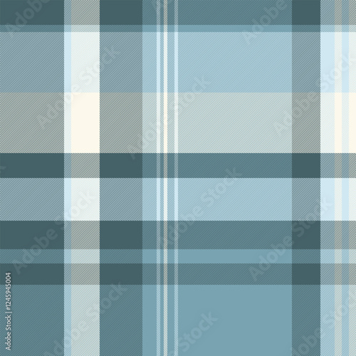 Everyday fabric textile check, colour texture plaid seamless. Carnival background tartan pattern vector in cyan and light colors.