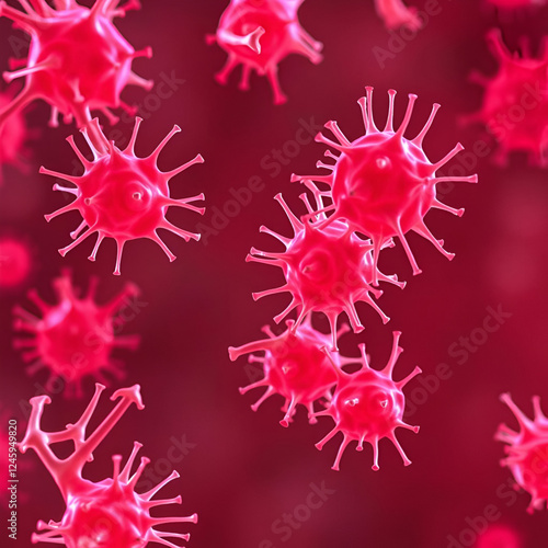 Sarcoma Cells: Developing in connective tissues like bones and muscles, these spindle-shaped cells are known for their aggressiveness and rapid spread. photo