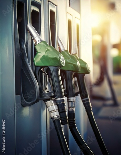ガソリンの給油：ガソリンスタンド