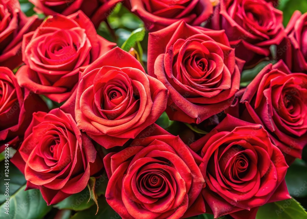 Macro Red Rose Bouquet, Closeup Flower Photography, Top View Floral Arrangement, Big Roses, Romantic Red Roses Macro Red Rose Bouquet, Closeup Flower Photography, Top View Floral Arrangement, Big Roses, Romantic Red Roses