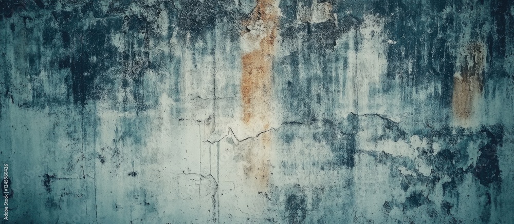 Obraz premium Weathered concrete wall texture with grunge patterns ideal for abstract backgrounds and design overlays