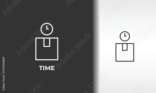 Time Vector, Icon Or Logo Sign Isolated Symbol Illustration