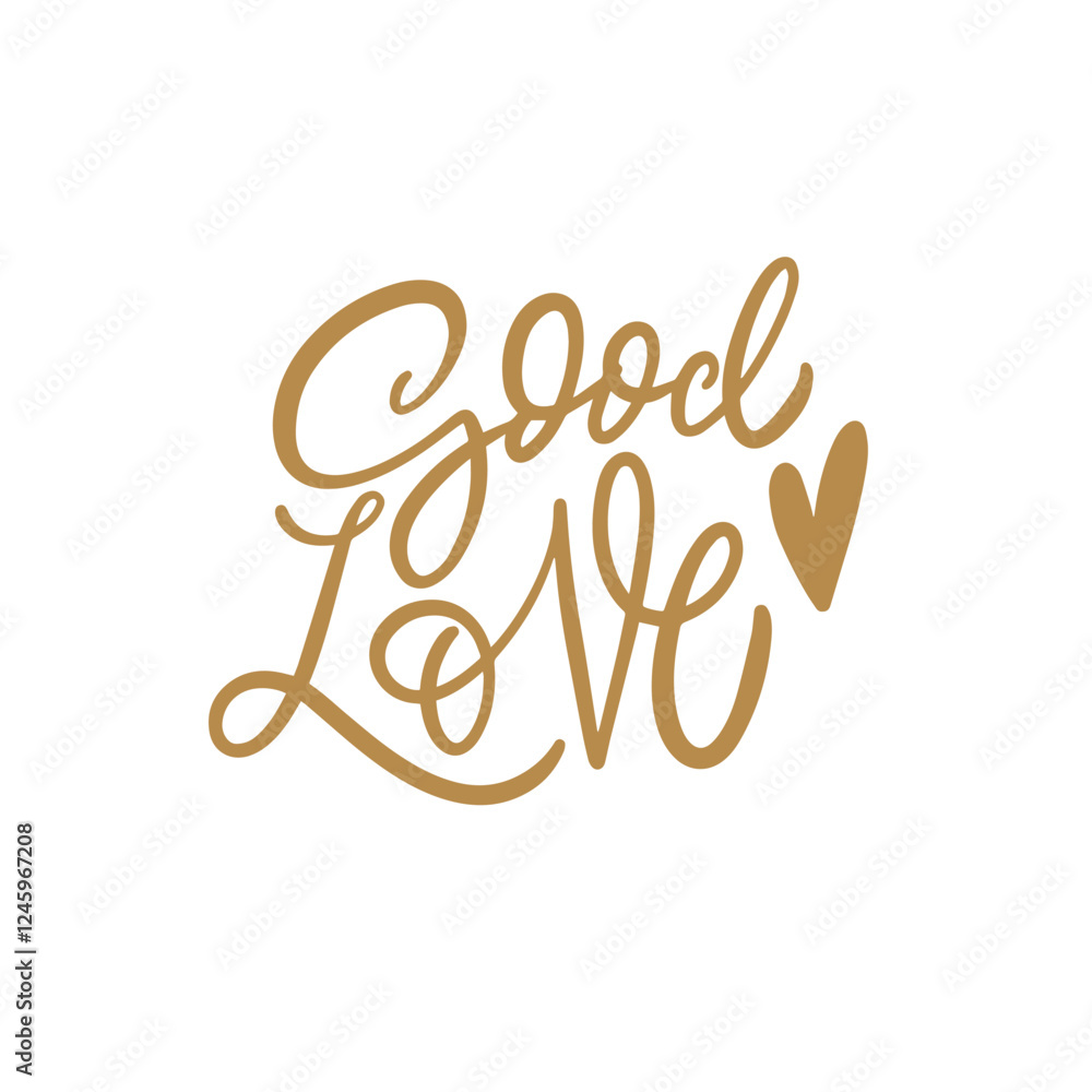 A Charming and Beautiful Good Love Typography Art for Enhancing Your Romantic Decor A Charming and Beautiful Good Love Typography Art for Enhancing Your Romantic Decor