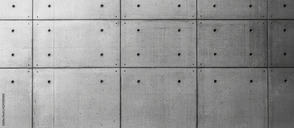 Concrete texture background with horizontal design showcasing seamless cement surface for versatile pattern and architectural background use.