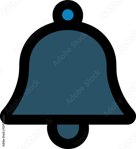 Ringing bell icon illustration