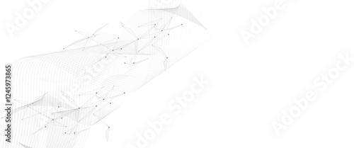 Vector Connect link background. global network technology concept. Digital technology futuristic internet network speed connection white background.