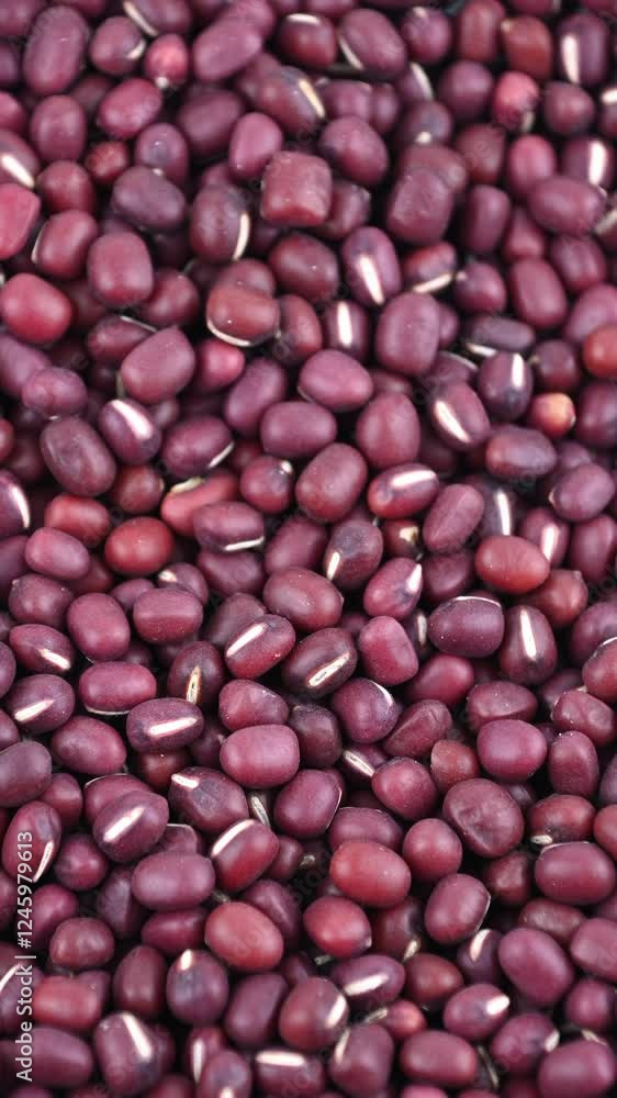 Vigna angularis, the adzuki bean, azuki bean, aduki bean, red bean, red mung bean. a legume for culinary. Plant-based protein source. Vegan food. Whole food. Vigna angularis, the adzuki bean, azuki bean, aduki bean, red bean, red mung bean. a legume for culinary. Plant-based protein source. Vegan food. Whole food.
