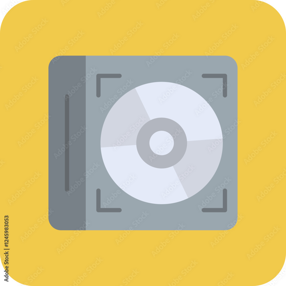 Compact Disk Icon Compact Disk Icon