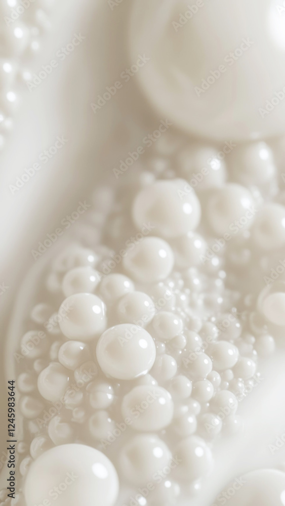 Abstract bubbles as a white liquid background. Abstract bubbles as a white liquid background.