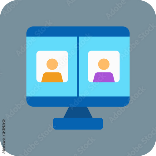 Video Conference Icon