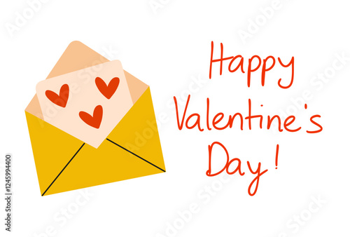 Wishing you a Happy Valentines Day filled with love, joy, hearts, and a lovely envelope to cherish