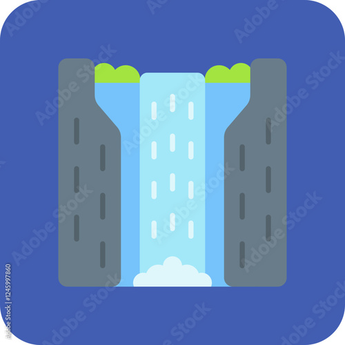 Waterfall Icon