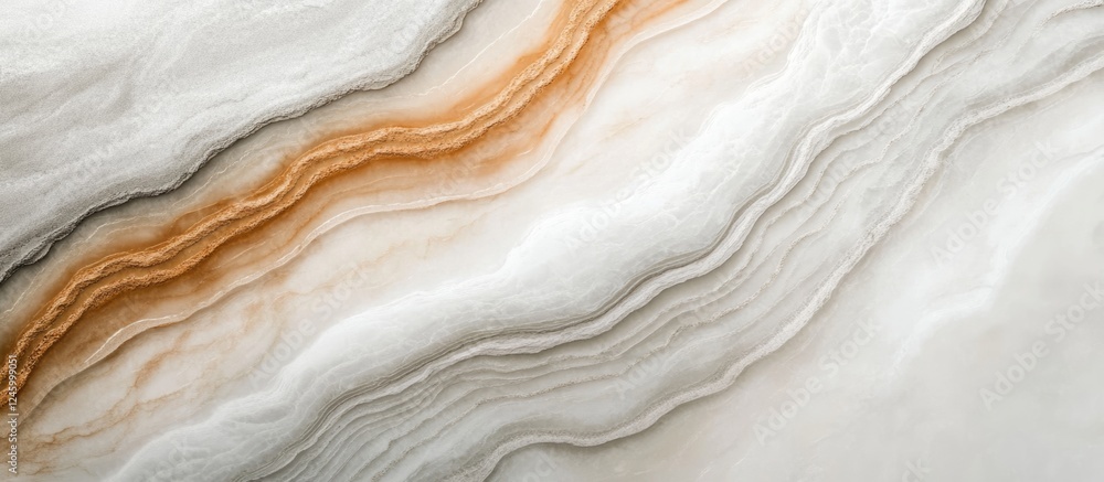 Obraz premium Fluid sandstone and grey ash color blend with soft texture ideal for backgrounds and presentations with space for overlay text