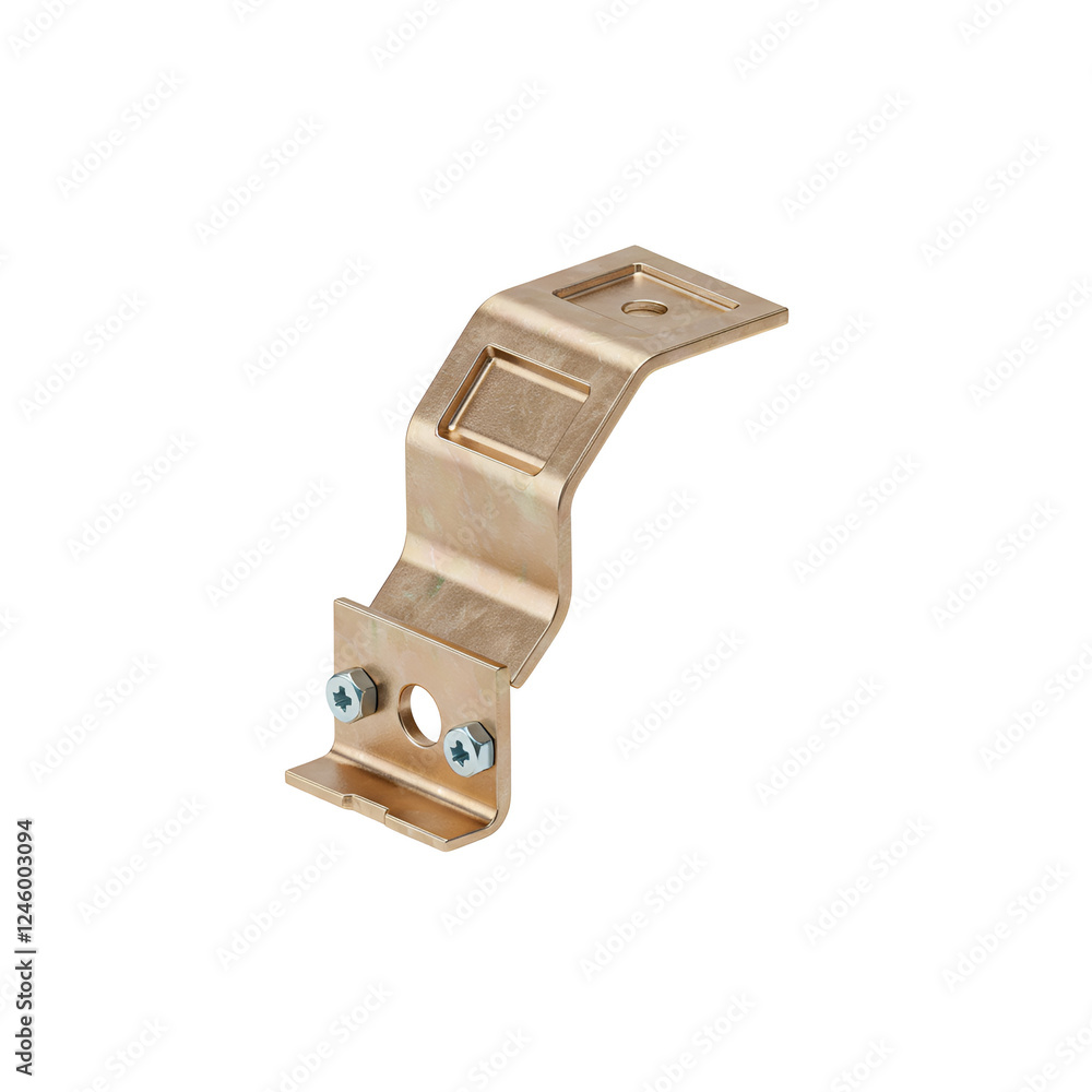 3D Electrical Conduit Hanger with Mounting Screws 3D Electrical Conduit Hanger with Mounting Screws