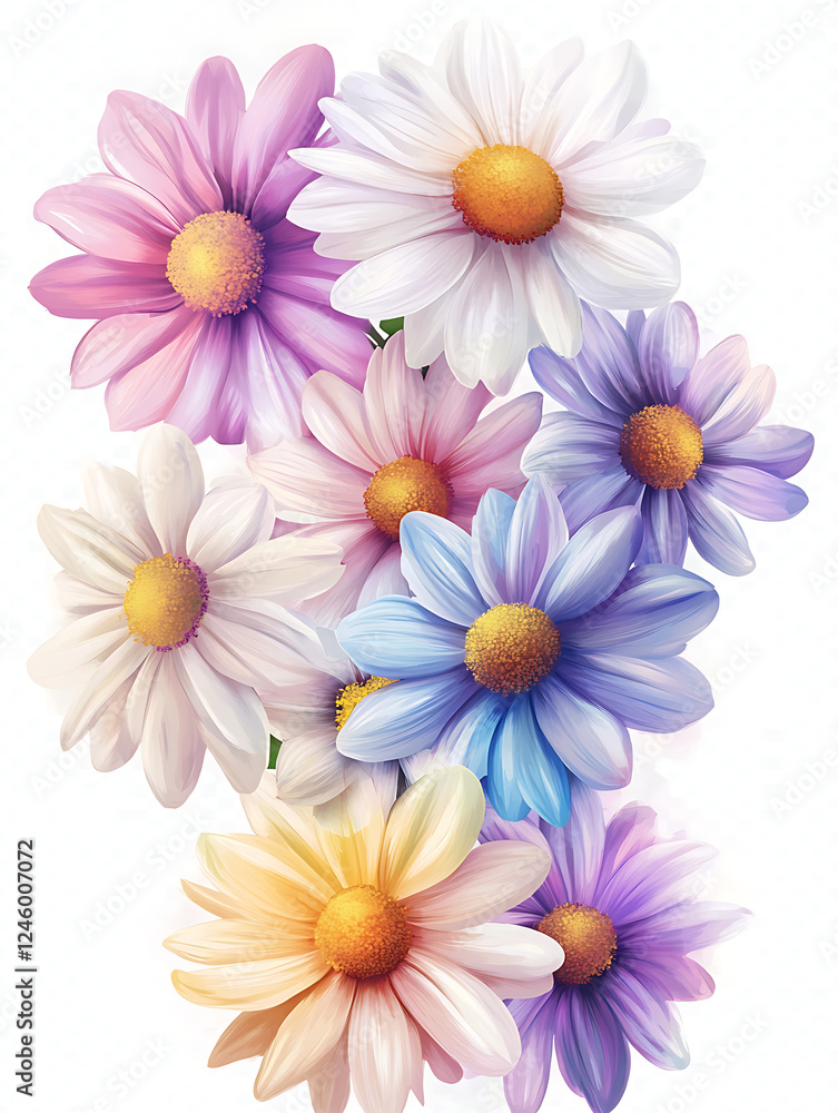 colourful summer flower colourful summer flower