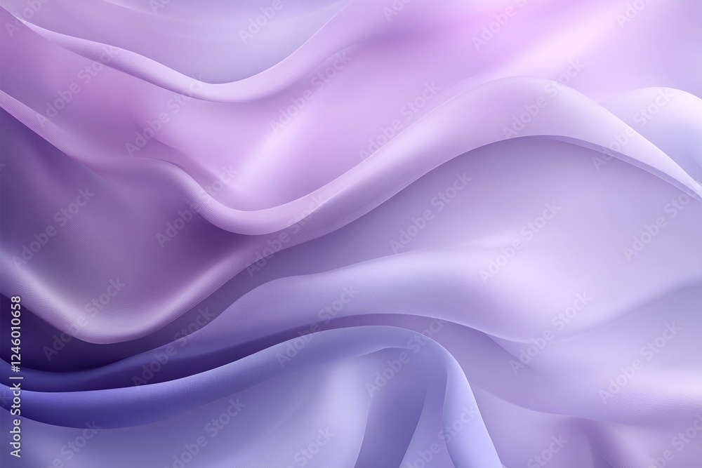 Soft Flowing Purple and Lavender Fabric Texture with Elegant Wavy Patterns and Smooth Gradient Light Effect Soft Flowing Purple and Lavender Fabric Texture with Elegant Wavy Patterns and Smooth Gradient Light Effect
