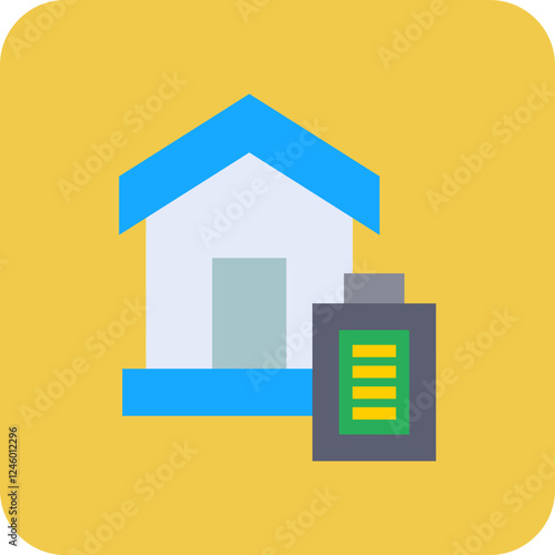 Wallpaper Mural Smart Battery Icon Torontodigital.ca