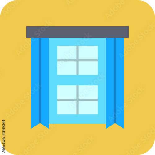 Smart Curtains Icon