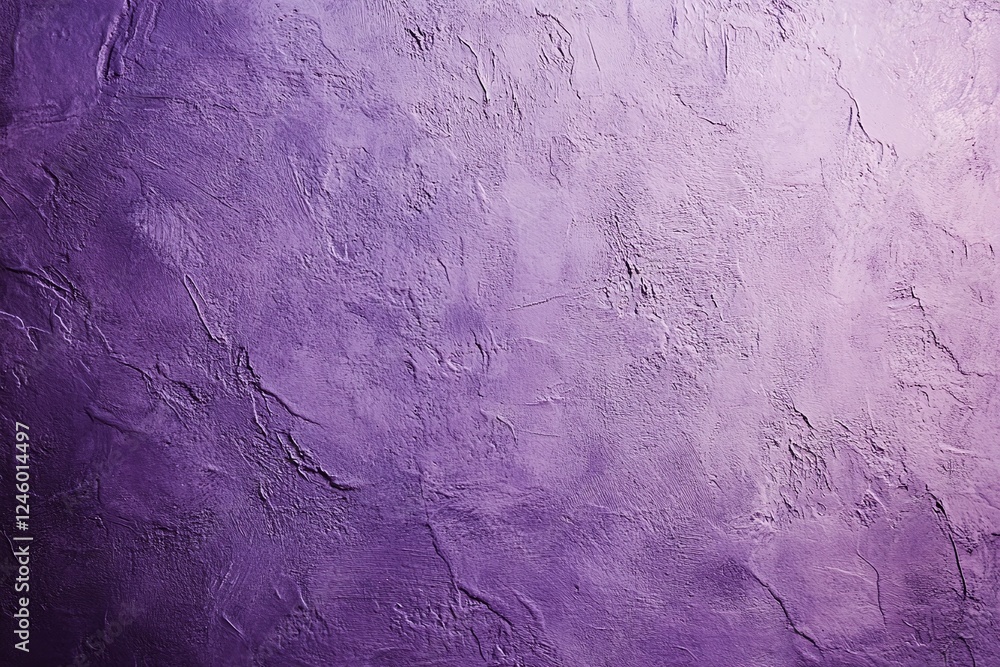 Textured Purple Plaster Wall Surface with Subtle Cracks and Rough Details for Background Design Textured Purple Plaster Wall Surface with Subtle Cracks and Rough Details for Background Design