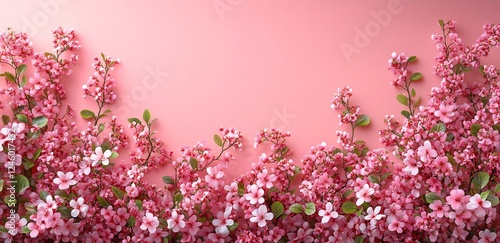 Wallpaper Mural Pink Blossom Spring Flowers Background Torontodigital.ca