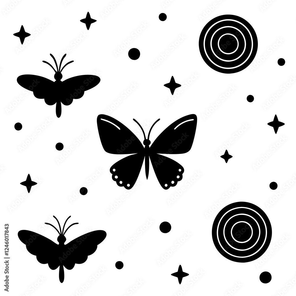 seamless pattern with butterflies seamless pattern with butterflies