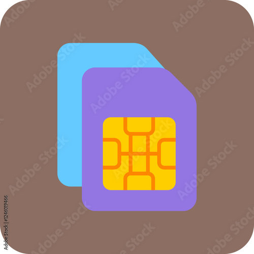 Phone Sim Icon