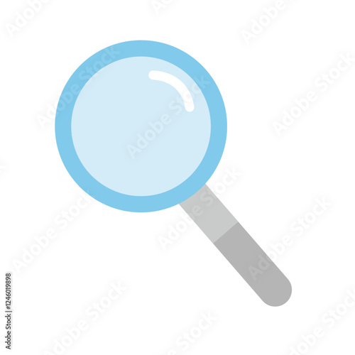 虫めがねのベクターイラスト magnifying glass