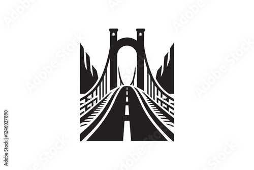 golden gate bridge in lisbon silhouette