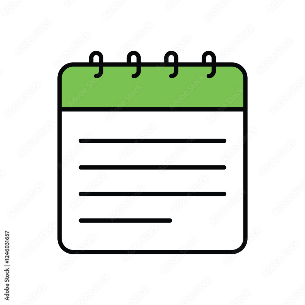 Calendar vector icon Calendar vector icon