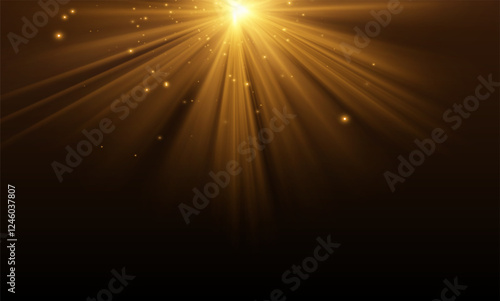 Light effect set. Glow isolated white transparent light effect set, lens flare, explosion, glitter, dust, line, sun flash, spark and stars, spotlight, curve twirl. Sunlight, abstract special effect.