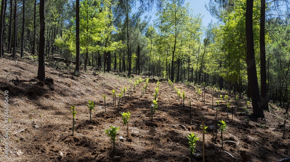 Reforestation Project: A New Forest Takes Root Reforestation Project: A New Forest Takes Root