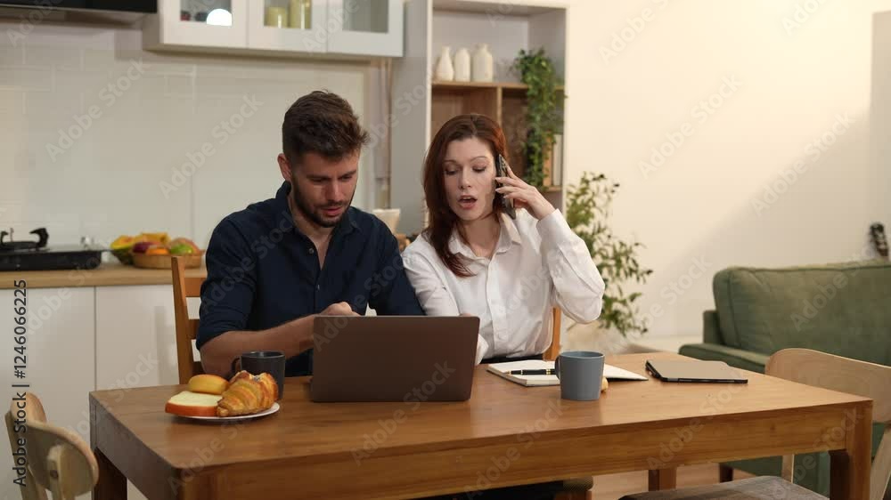 Business documents, data analysis, Diverse Business Team Discusses teamwork in modern office. Business documents, data analysis, Diverse Business Team Discusses teamwork in modern office.