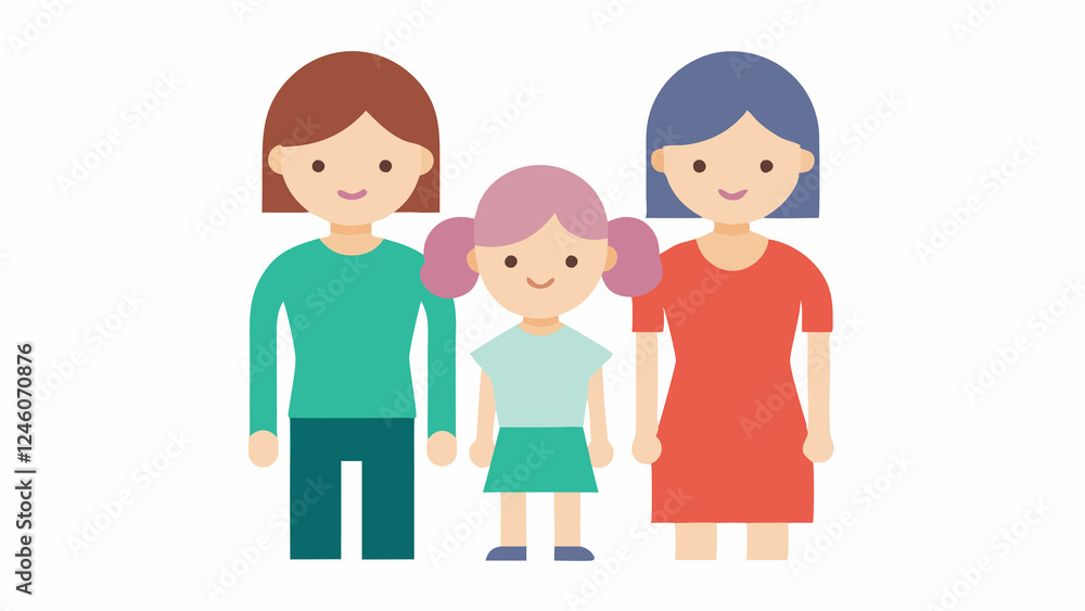 Celebrating Women, Three Generations United on International Women's Day Love Celebrating Women, Three Generations United on International Women's Day Love