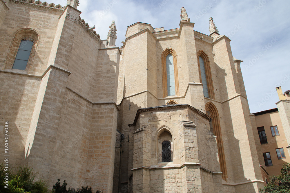 chapel of the san gregorio college in valladolid in spain chapel of the san gregorio college in valladolid in spain