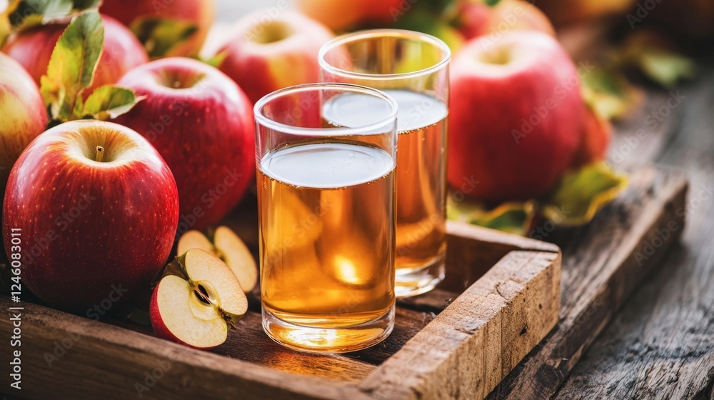 Fresh Apple Juice - A Healthy and Delicious Drink Fresh Apple Juice - A Healthy and Delicious Drink