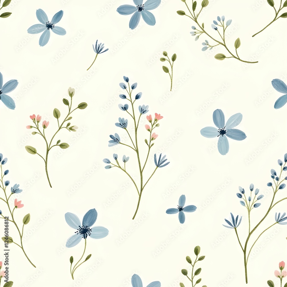 seamless floral pattern seamless floral pattern