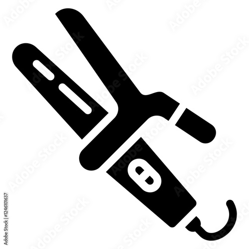 Curler Glyph Icon