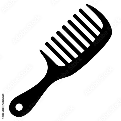 Comb Glyph Icon