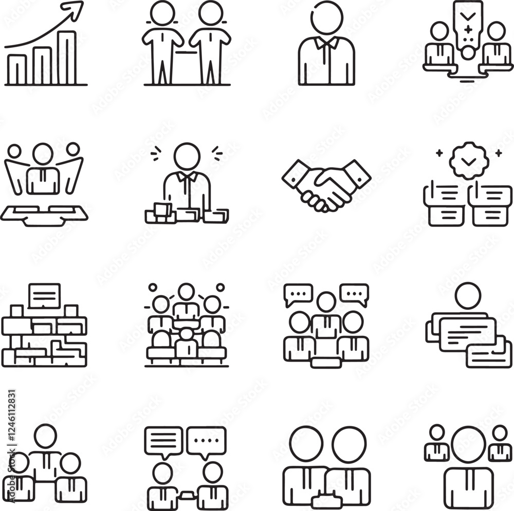 Vector Silhouette icon Vector Silhouette icon
