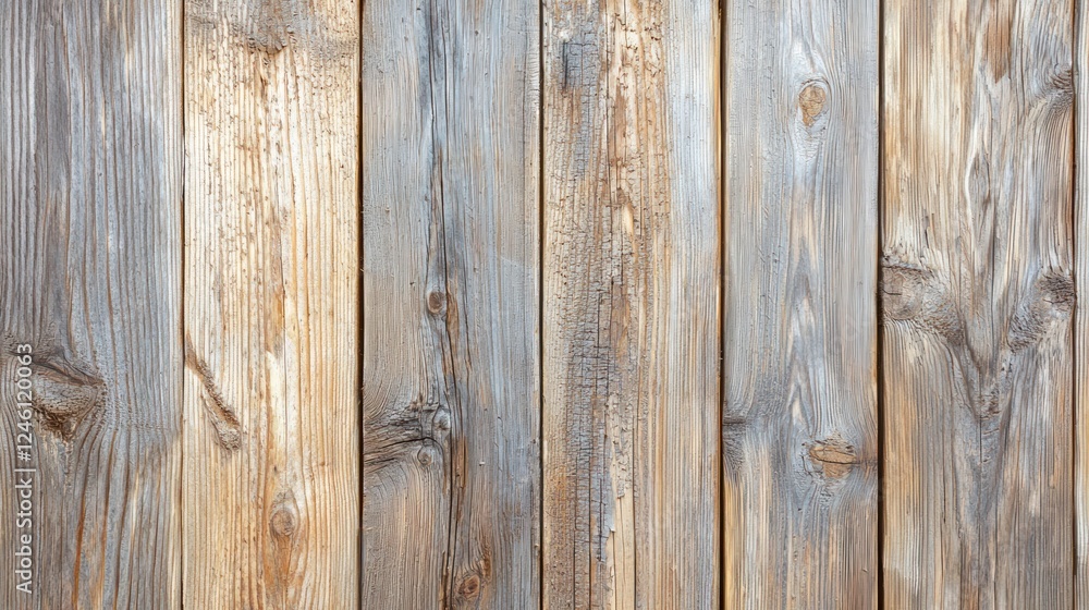 Fototapeta premium Rustic Weathered Wooden Planks Background Texture