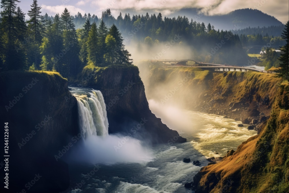 Snoqualmie Falls, Washington: A Breathtaking Waterfall in the Heart of the Pacific Northwest Snoqualmie Falls, Washington: A Breathtaking Waterfall in the Heart of the Pacific Northwest