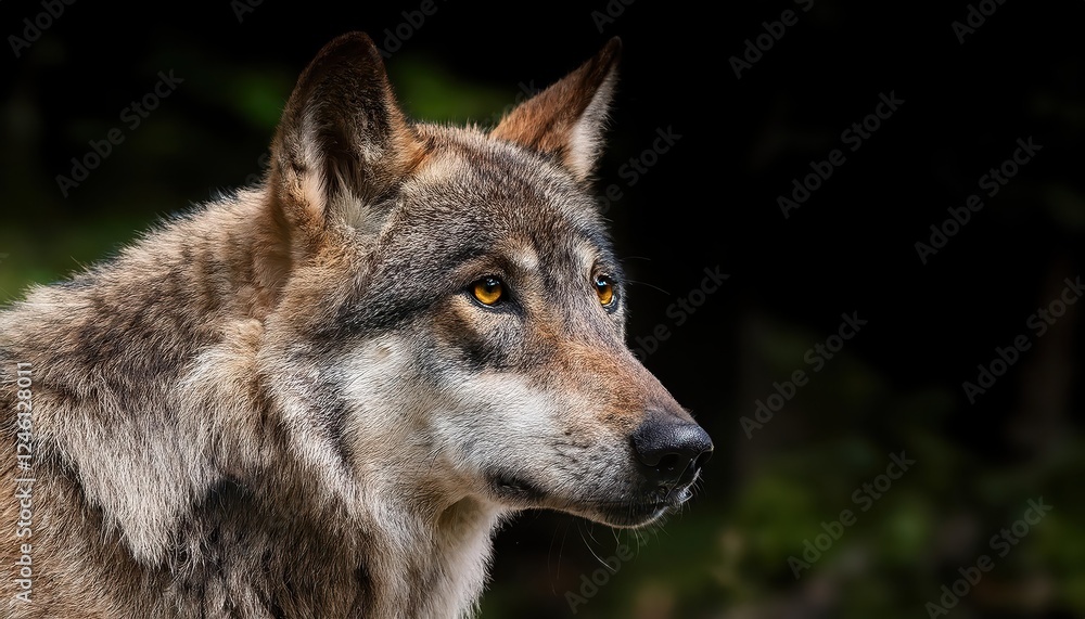 Majestic Gray Wolf Stands Defiantly Amidst a Frosty Winter Landscape, Capturing the Power and Solitude of the Arctic Wilderness Majestic Gray Wolf Stands Defiantly Amidst a Frosty Winter Landscape, Capturing the Power and Solitude of the Arctic Wilderness